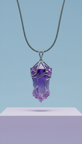 Citrine Sunbeam Pendant Necklace