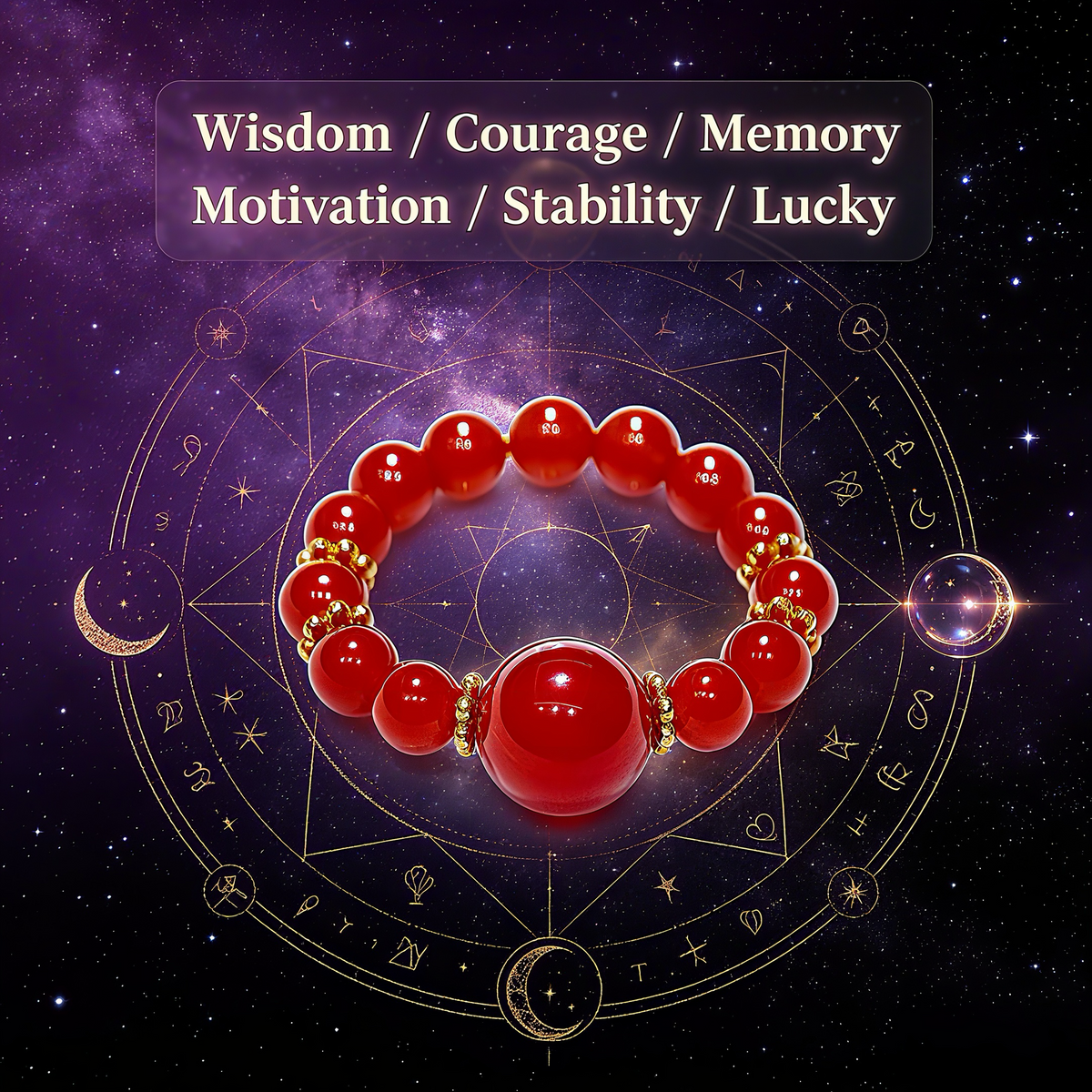 Red Agate Guardian Ring – Receive a bespoke private tarot reading from Tarot Yezi as a gift