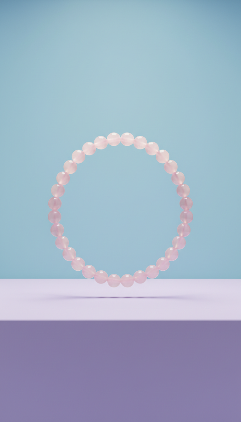 Rose Quartz Glow Bracelet